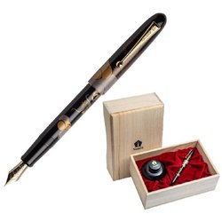 Ручка перьевая Namiki Tradition Dragon and cumulus цвет чернил черный цвет корпуса черный